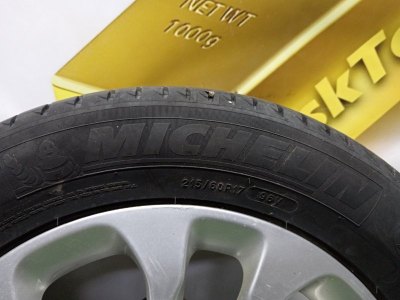 Колесо R17 5x112, Michelin 215/60 R17, летнее