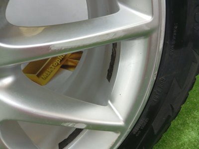 Колесо Porsche Cayenne R20 5x130, Pirelli 305/40 R20, зимнее, шипы