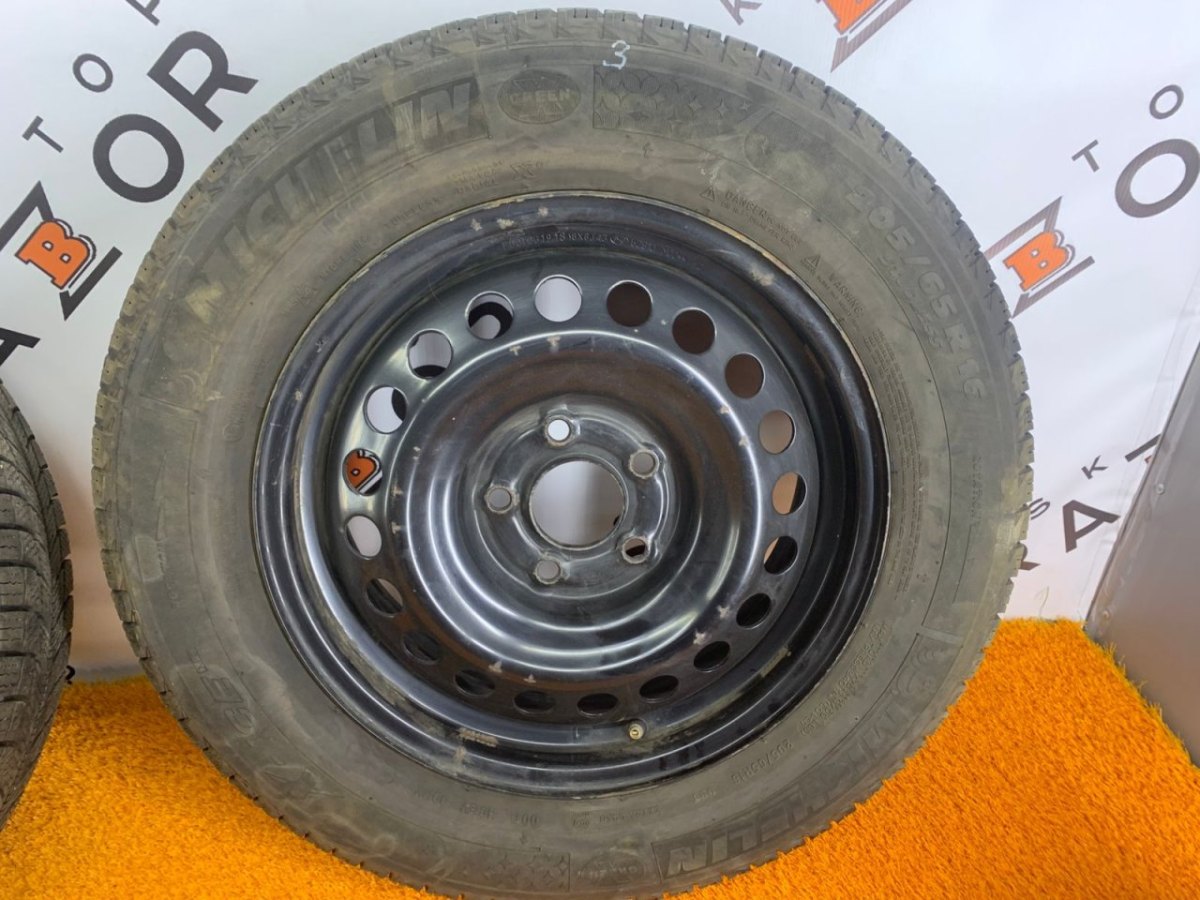 52910M0000 Колесо Hyundai Creta R16 5x114.3, Michelin 205/65 R16, зимнее, липучка фото 1