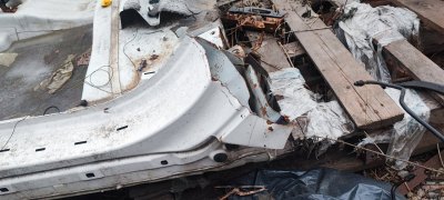 Порог с центральной стойкой