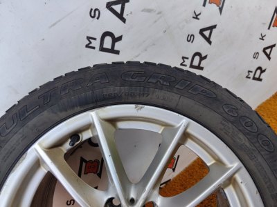 Колесо BMW R17 5x112, Goodyear 225/55 R17, зимнее, шипы
