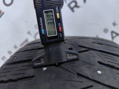 Колесо BMW R17 5x112, Goodyear 225/55 R17, зимнее, шипы