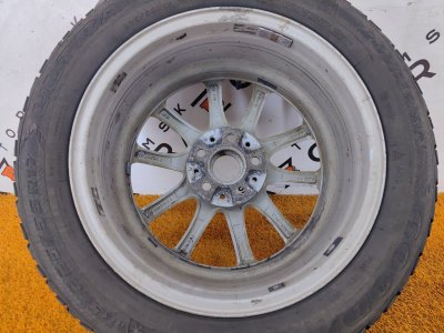 Колесо BMW R17 5x112, Goodyear 225/55 R17, зимнее, шипы
