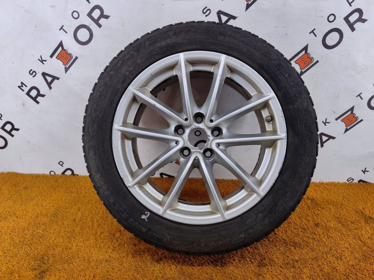 6868217 Колесо BMW R17 5x112, Goodyear 225/55 R17, зимнее, шипы фото 1