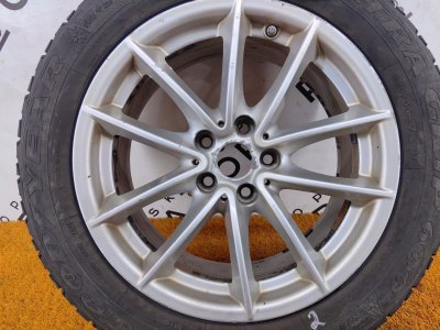 Колесо BMW R17 5x112, Goodyear 225/55 R17, зимнее, шипы