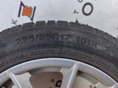 Колесо BMW R17 5x112, Triangle 225/55 R17, зимнее, липучка