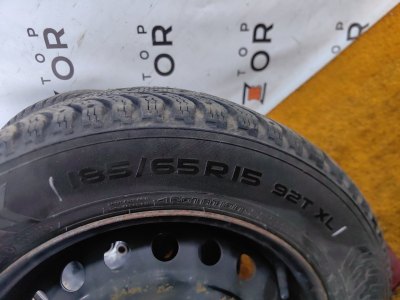 Колесо Hyundai Solaris R15 4x100, Nokian 185/65 R15, зимнее, шипы