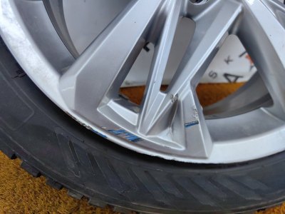 Колесо Скад Ультима R18 5x108, Ikon tyres 235/55 R18, зимнее, шипы