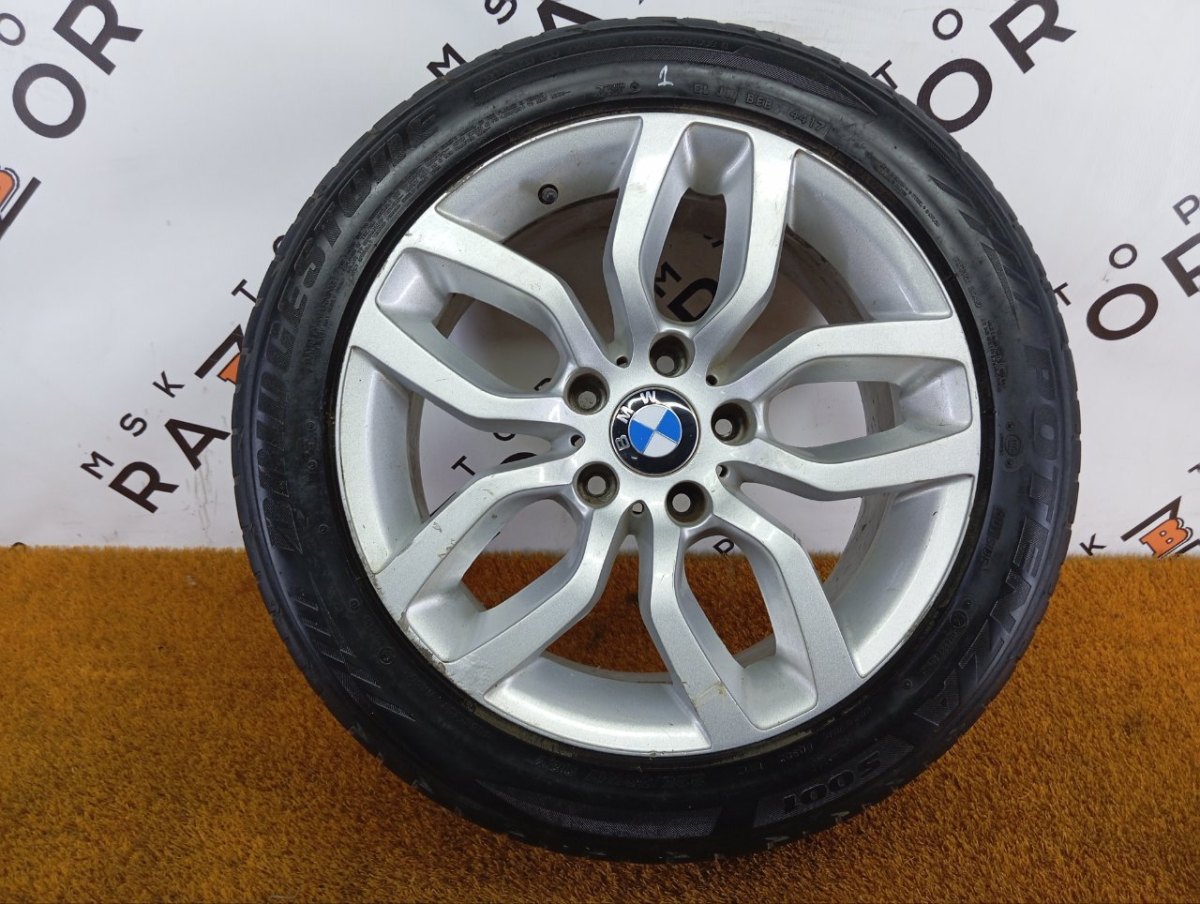 Колесо BMW R17 5x120, Bridgestone 225/50 R17, летнее фото 1