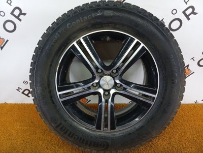Колесо K&K КС613 R16 5x114.3, Continental 215/65 R16, зимнее, шипы