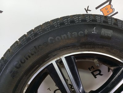 Колесо K&K КС613 R16 5x114.3, Continental 215/65 R16, зимнее, шипы