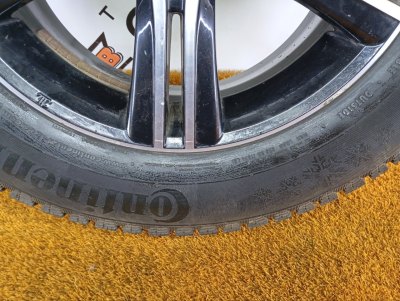 Колесо K&K КС613 R16 5x114.3, Continental 215/65 R16, зимнее, шипы
