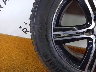 Колесо K&K КС613 R16 5x114.3, Continental 215/65 R16, зимнее, шипы
