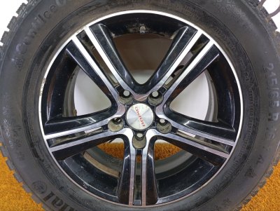 Колесо K&K КС613 R16 5x114.3, Continental 215/65 R16, зимнее, шипы