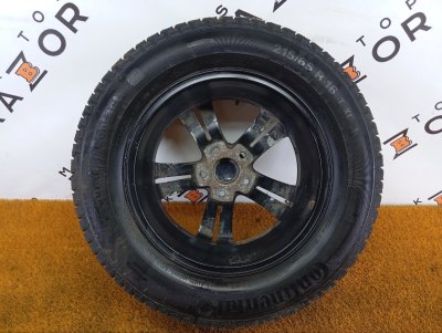 Колесо K&K КС613 R16 5x114.3, Continental 215/65 R16, зимнее, шипы