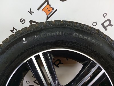 Колесо K&K КС613 R16 5x114.3, Continental 215/65 R16, зимнее, шипы