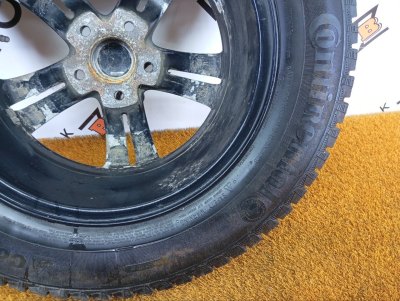 Колесо K&K КС613 R16 5x114.3, Continental 215/65 R16, зимнее, шипы