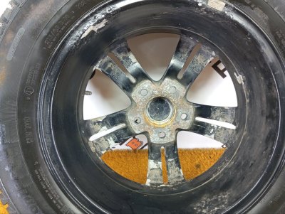 Колесо K&K КС613 R16 5x114.3, Continental 215/65 R16, зимнее, шипы