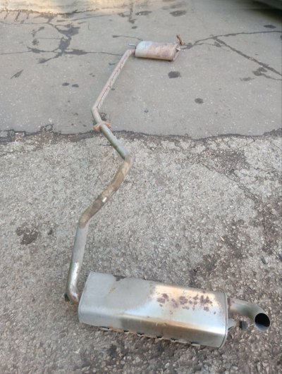 Глушитель в сборе