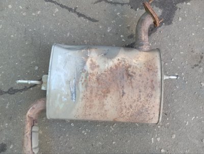 Глушитель в сборе