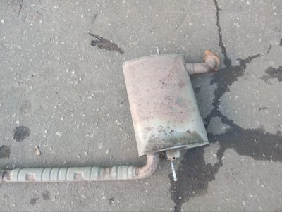 Глушитель в сборе