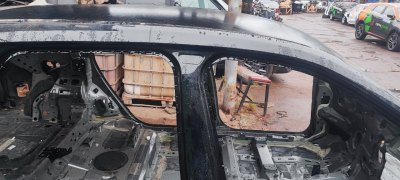 Порог с центральной стойкой