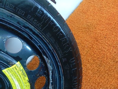 Докатка (запасное колесо) Chery Tiggo 8 Pro R17 5x108, 135/80 R17
