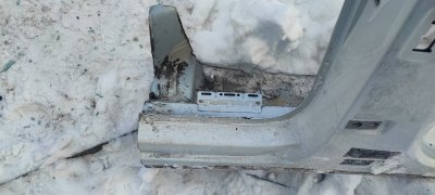 Порог с центральной стойкой