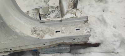 Порог с центральной стойкой
