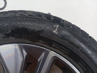 Колесо Exeed LX R18 5x108, Cordiant 225/60 R18, зимнее, липучка