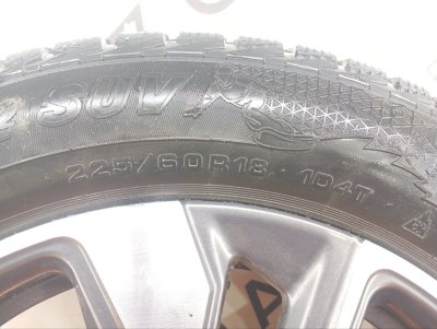 Колесо Exeed LX R18 5x108, Cordiant 225/60 R18, зимнее, липучка