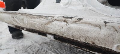 Порог с центральной стойкой