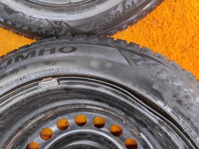 Колесо Hyundai Creta R16 5x114.3, Kumho 205/65 R16, зимнее, липучка