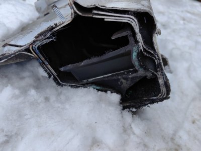 Порог с центральной стойкой