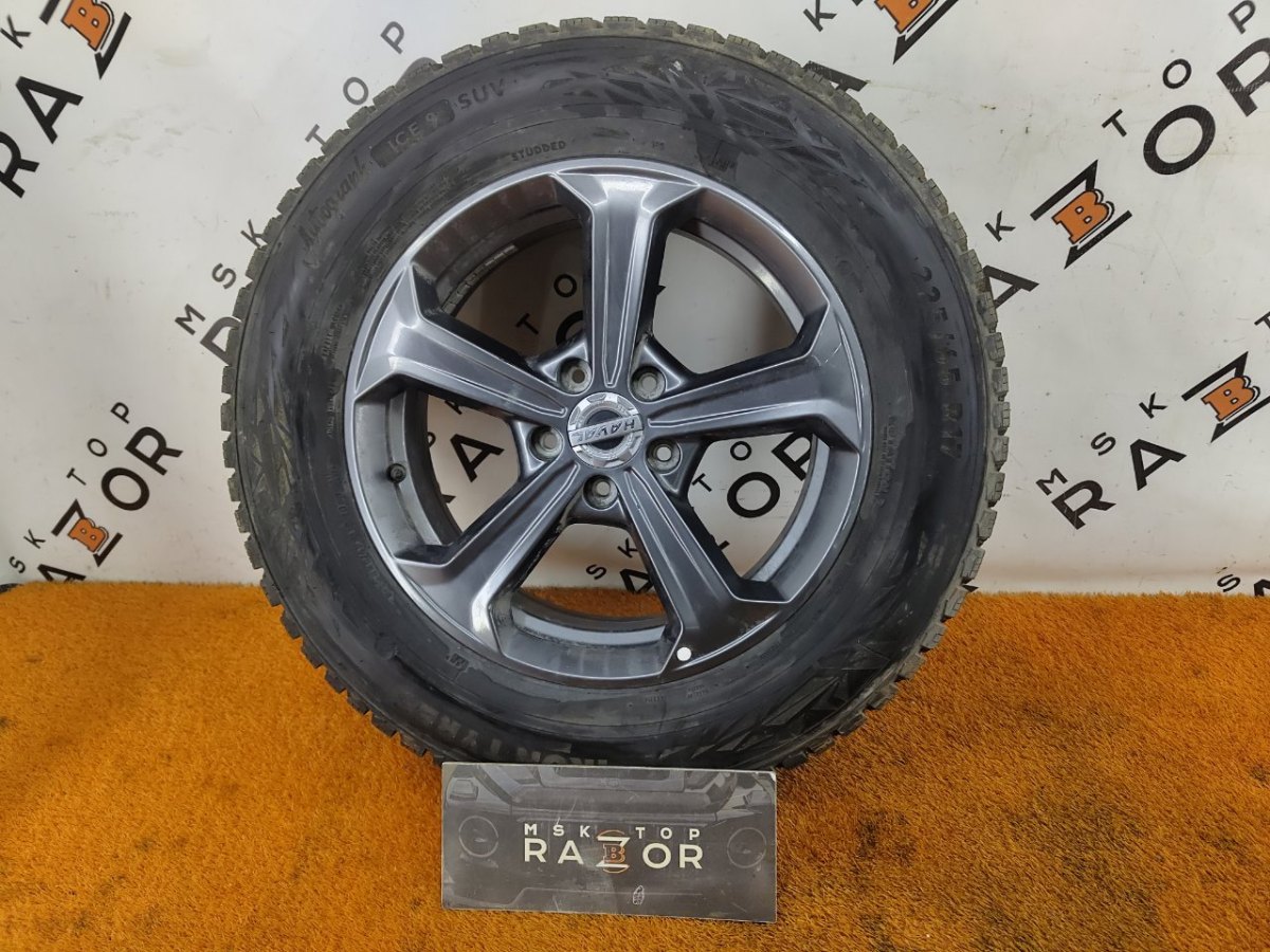 Колесо Haval F7 R17 5x114.3, Ikon tyres 225/65 R17, зимнее, шипы фото 1