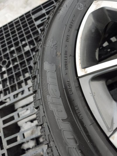 Колесо Geely Coolray R16 5x114.3, Cordiant 215/60 R16, зимнее, липучка
