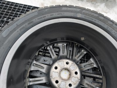 Колесо Geely Coolray R16 5x114.3, Cordiant 215/60 R16, зимнее, липучка