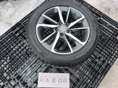 Колесо Geely Coolray R16 5x114.3, Cordiant 215/60 R16, зимнее, липучка