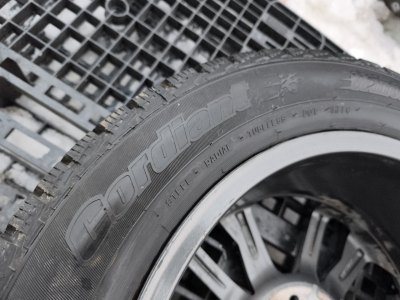 Колесо Geely Coolray R16 5x114.3, Cordiant 215/60 R16, зимнее, липучка