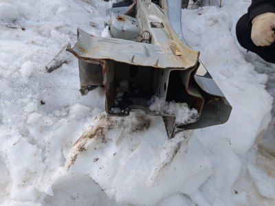 Порог с центральной стойкой