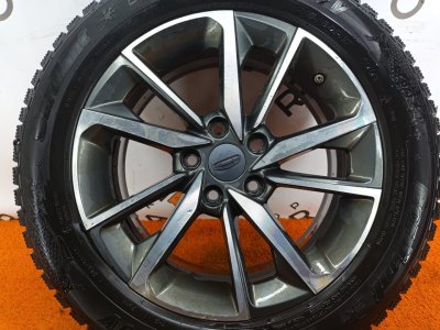 Колесо Geely Coolray R17 5x114.3, Cordiant 215/60 R17, зимнее, липучка