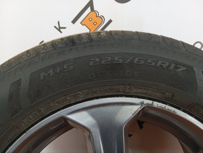 Колесо Haval F7 R17 5x114.3, Cooper 225/65 R17, летнее