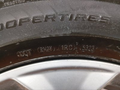 Колесо Haval F7 R17 5x114.3, Cooper 225/65 R17, летнее