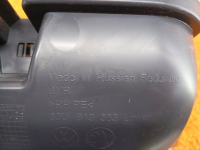 Воздуховод печки