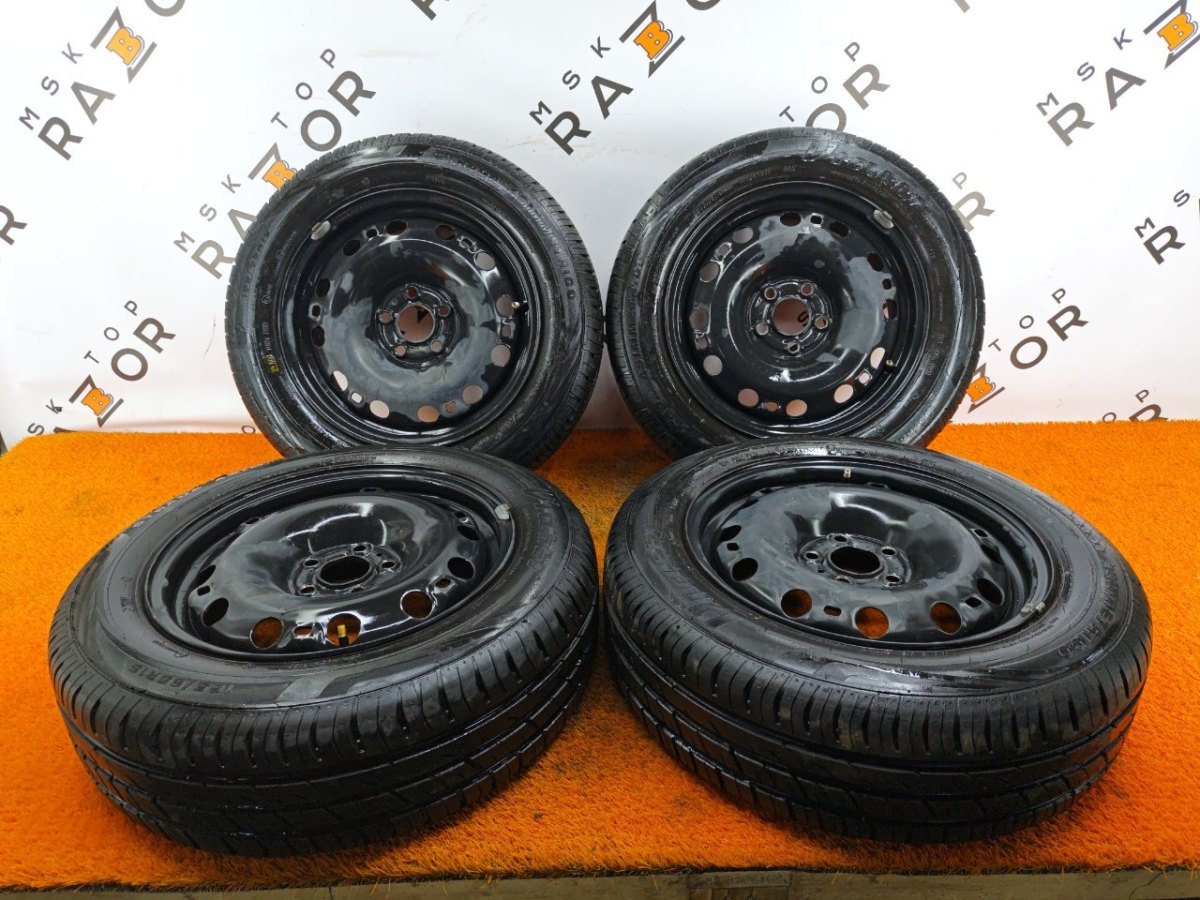 6RU601027D Колесо Volkswagen Polo R15 5x100, Viatti 185/65 R15, летнее фото 1