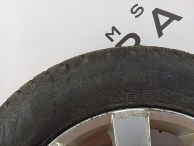 Колесо Skoda Rapid R15 5x100, Cordiant 185/65 R15, зимнее, липучка