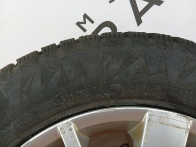 Колесо Skoda Rapid R15 5x100, Cordiant 185/65 R15, зимнее, липучка