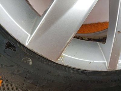 Колесо Skoda Rapid R15 5x100, Cordiant 185/65 R15, зимнее, липучка