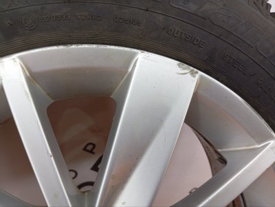 Колесо Skoda Rapid R15 5x100, Cordiant 185/65 R15, зимнее, липучка