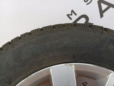 Колесо Skoda Rapid R15 5x100, Cordiant 185/65 R15, зимнее, липучка